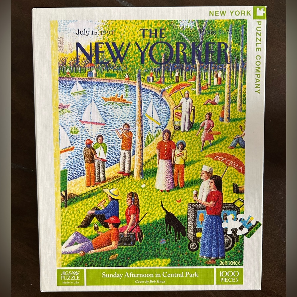 🧩 New Yorker puzzle - Buy 1, get 2nd half price